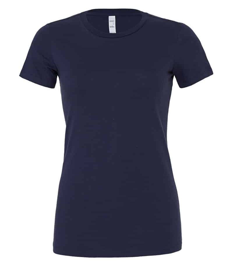T-shirt Donna Girocollo Bella Canvas BE6004 22 T-shirt Donna Girocollo Bella Canvas BE6004 blu navy