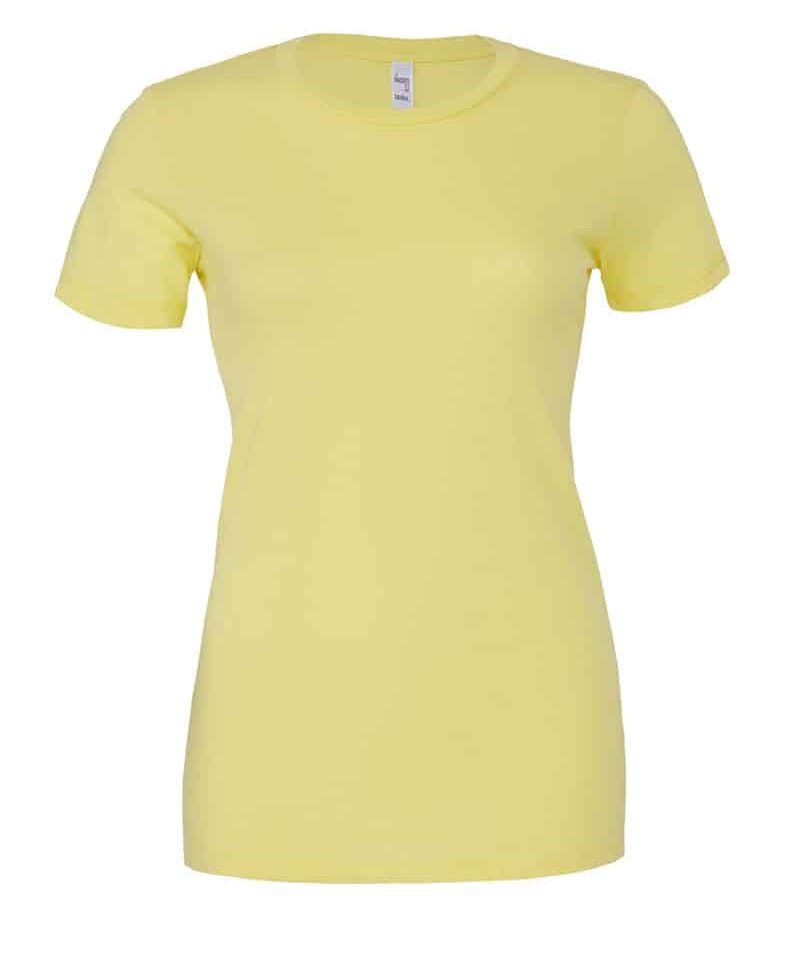 T-shirt Donna Girocollo Bella Canvas BE6004 25 T-shirt Donna Girocollo Bella Canvas BE6004 giallo