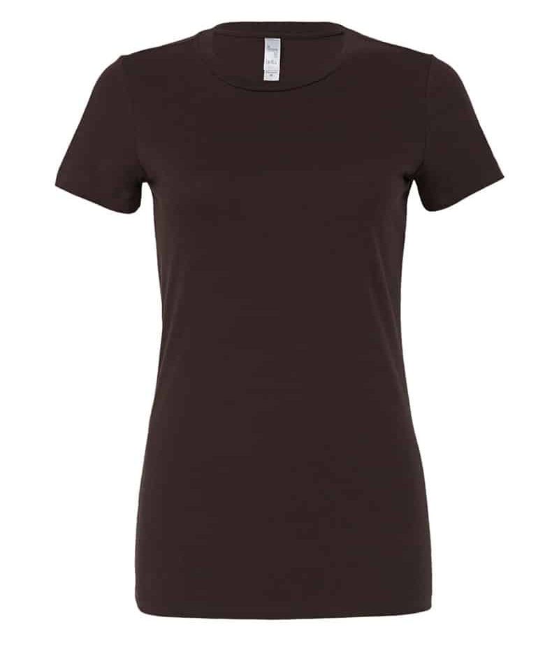 T-shirt Donna Girocollo Bella Canvas BE6004 28 T-shirt Donna Girocollo Bella Canvas BE6004 marrone