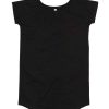 T-shirt extralunga in cotone organico donna Mantis MAM99 1 T-shirt extralunga Donna Vestito Mantis MAM99 nero