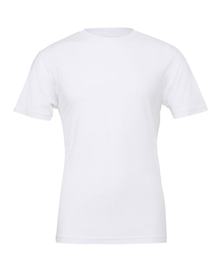 T-shirt Uomo Girocollo Bella Canvas BE3001 bianco