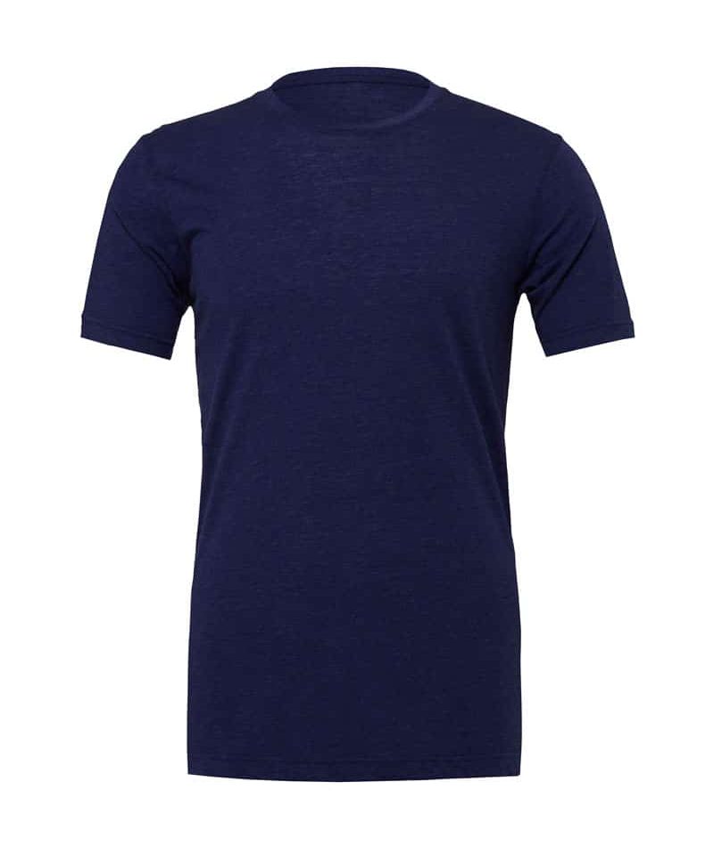 T-shirt Uomo Girocollo Bella Canvas BE3001 37 T-shirt Uomo Girocollo Bella Canvas BE3001 blu-navy-melange