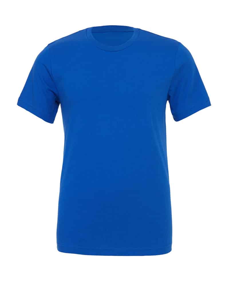 T-shirt Uomo Girocollo Bella Canvas BE3001 17 T-shirt Uomo Girocollo Bella Canvas BE3001 blu royal