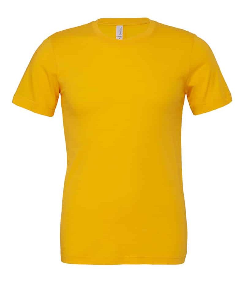 T-shirt Uomo Girocollo Bella Canvas BE3001 23 T-shirt Uomo Girocollo Bella Canvas BE3001 giallo oro