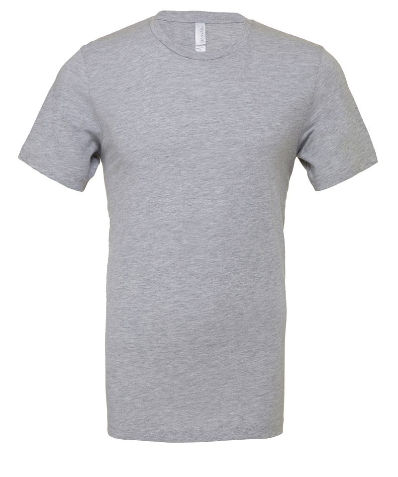 T-shirt Uomo Girocollo Bella Canvas BE3001 33 T-shirt Uomo Girocollo Bella Canvas BE3001 grigio-melange-chiaro