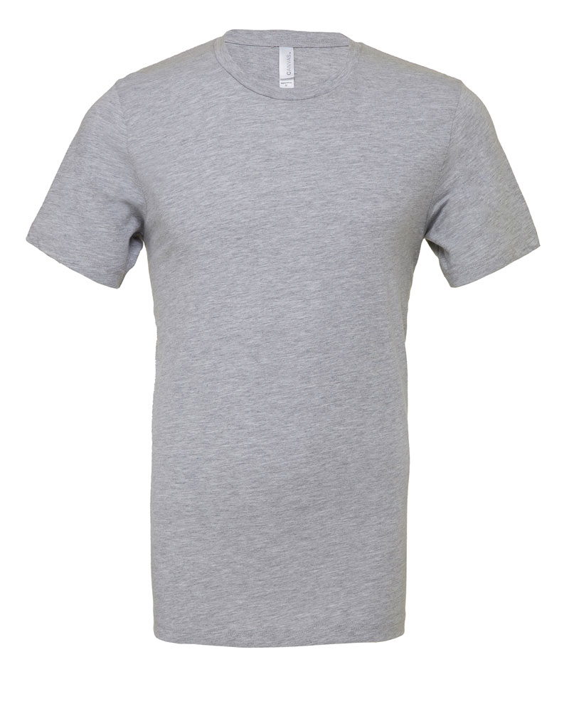 T-shirt Uomo Girocollo Bella Canvas BE3001 15 T-shirt Uomo Girocollo Bella Canvas BE3001 grigio-melange-chiaro