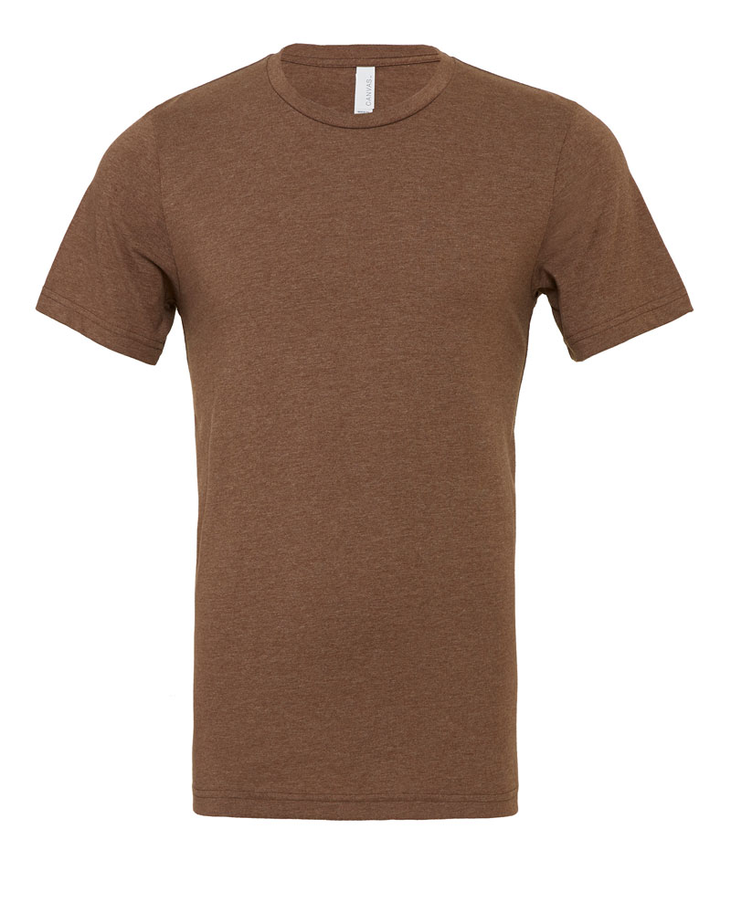 T-shirt Uomo Girocollo Bella Canvas BE3001 13 T-shirt Uomo Girocollo Bella Canvas BE3001 marrone chiaro