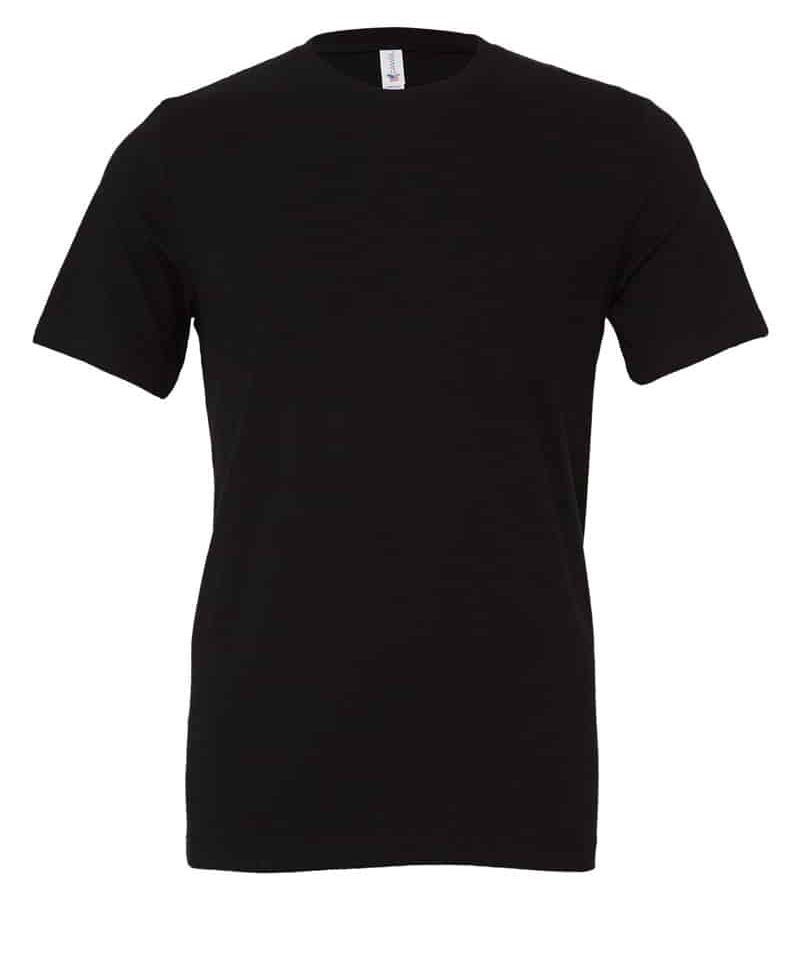 T-shirt Uomo Girocollo Bella Canvas BE3001 38 T-shirt Uomo Girocollo Bella Canvas BE3001 nero