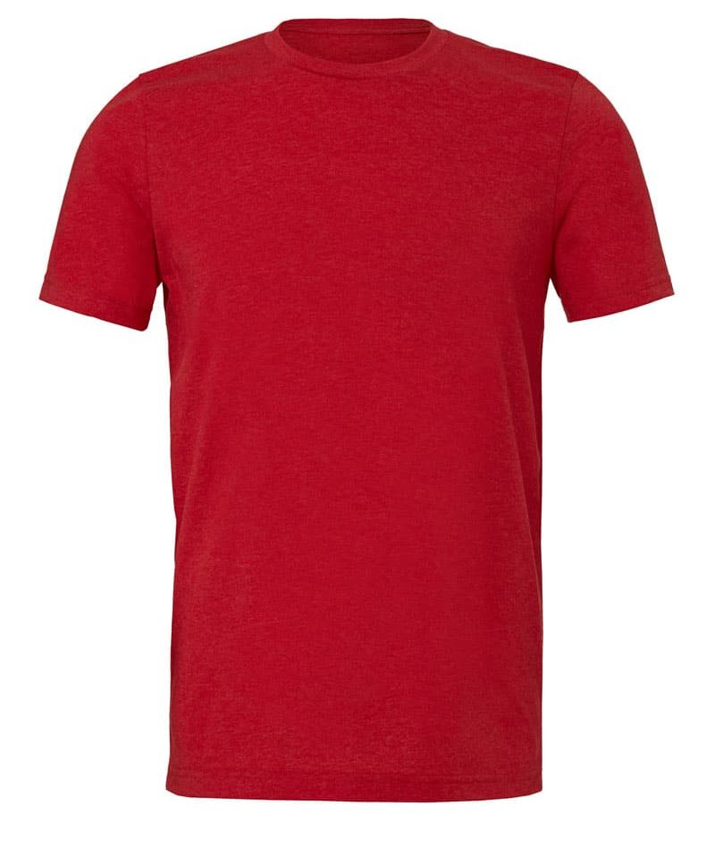 T-shirt Uomo Girocollo Bella Canvas BE3001 26 T-shirt Uomo Girocollo Bella Canvas BE3001 rosso melangeT-shirt Uomo Girocollo Bella Canvas BE3001 rosso melange