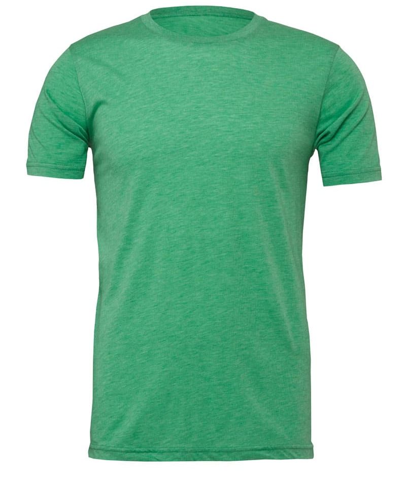 T-shirt Uomo Girocollo Bella Canvas BE3001 28 T-shirt Uomo Girocollo Bella Canvas BE3001 verde melange