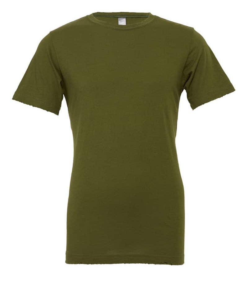 T-shirt Uomo Girocollo Bella Canvas BE3001 30 T-shirt Uomo Girocollo Bella Canvas BE3001 verde oliva
