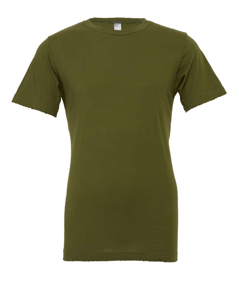 T-shirt Uomo Girocollo Bella Canvas BE3001 12 T-shirt Uomo Girocollo Bella Canvas BE3001 verde oliva
