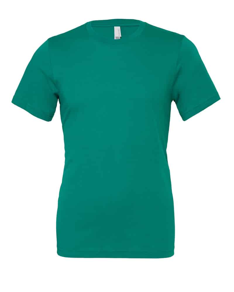 T-shirt Uomo Girocollo Bella Canvas BE3001 3 T-shirt Uomo Girocollo Bella Canvas BE3001 verde prato