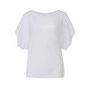 T-shirt donna maniche a pippistrello Bella Canvas BE8821 2 T-shirt donna maniche a pippistrello Bella Canvas BE8821 bianco