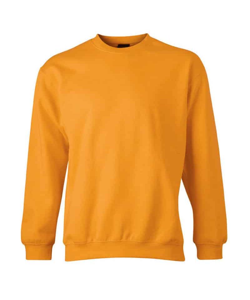 Felpe bambino girocollo James Nicholson JN040K 49 Felpe-bambino-personalizzate-girocollo-James-and-nicholson-JN040K-arancio
