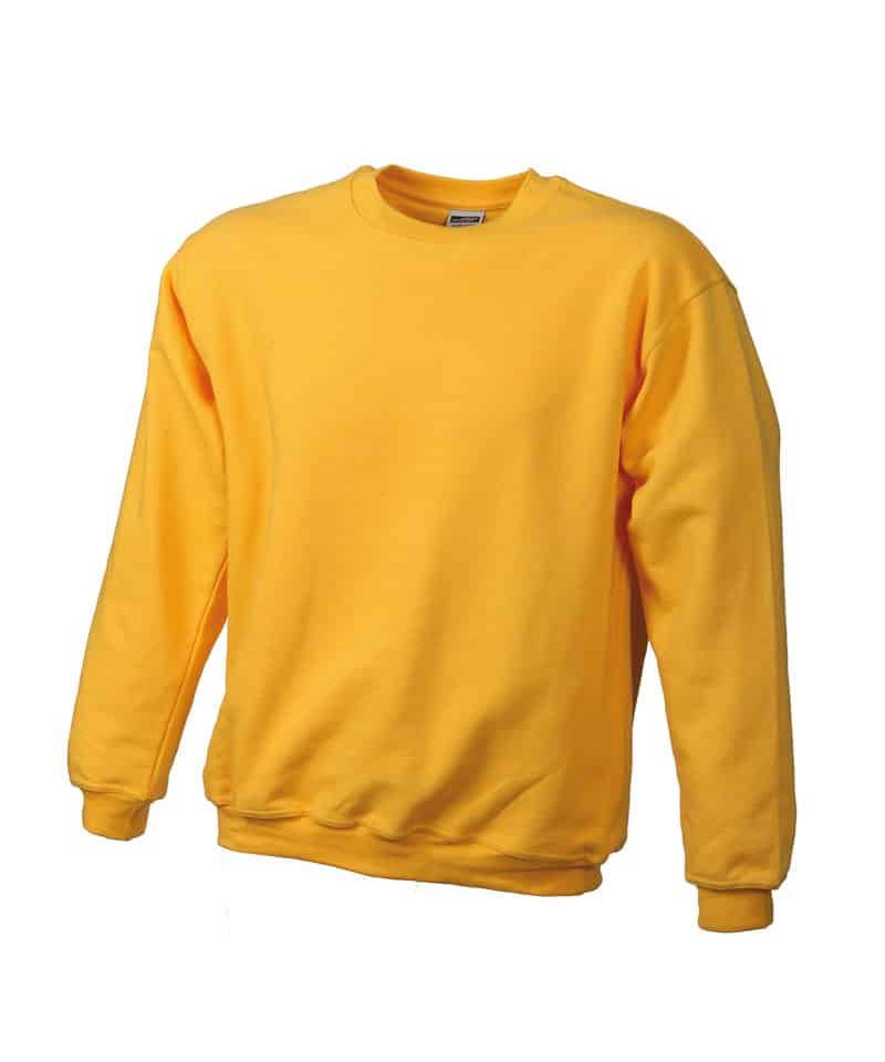 Felpe bambino girocollo James Nicholson JN040K 39 Felpe-bambino-personalizzate-girocollo-James-and-nicholson-JN040K-giallo-oro