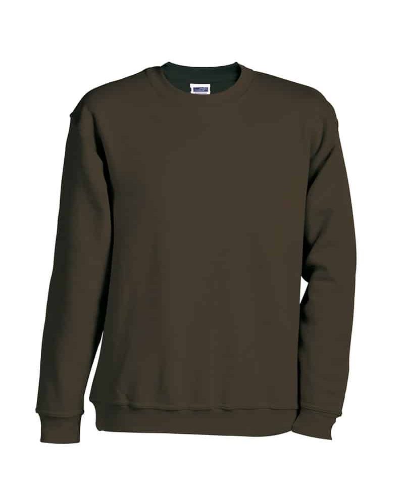 Felpe-bambino-personalizzate-girocollo-James-and-nicholson-JN040K-marrone