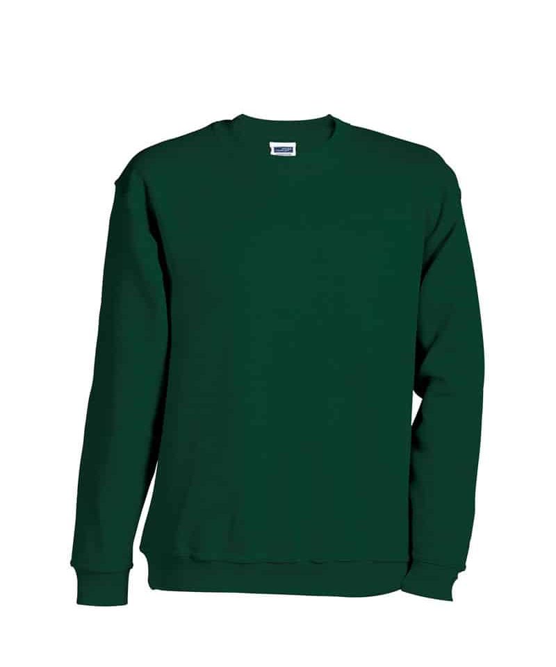 Felpe-bambino-personalizzate-girocollo-James-and-nicholson-JN040K-verde-bottiglia