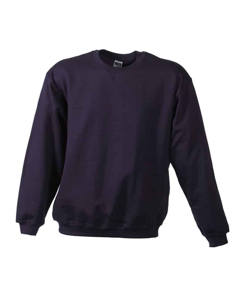 Felpe-bambino-personalizzate-girocollo-James-and-nicholson-JN040K-viola-melanzana