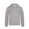 Felpe con cappuccio e zip bambino BC collection BCWK682 2 Felpe-con-cappuccio-e-zip-bambino-BC-collection-BCWK682-grigio