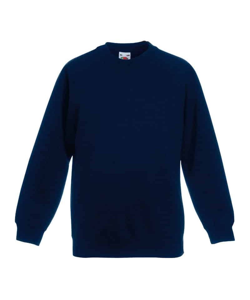 Felpe-girocollo-bambino-personalizzate-fruit-of-the-loom-FR620390-blu-notte