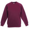 Felpe girocollo Fruit of the Loom bambino FR620330 1 Felpe-girocollo-personalizzate-fruit-of-the-loom-bambino-FR620330-bordeaux