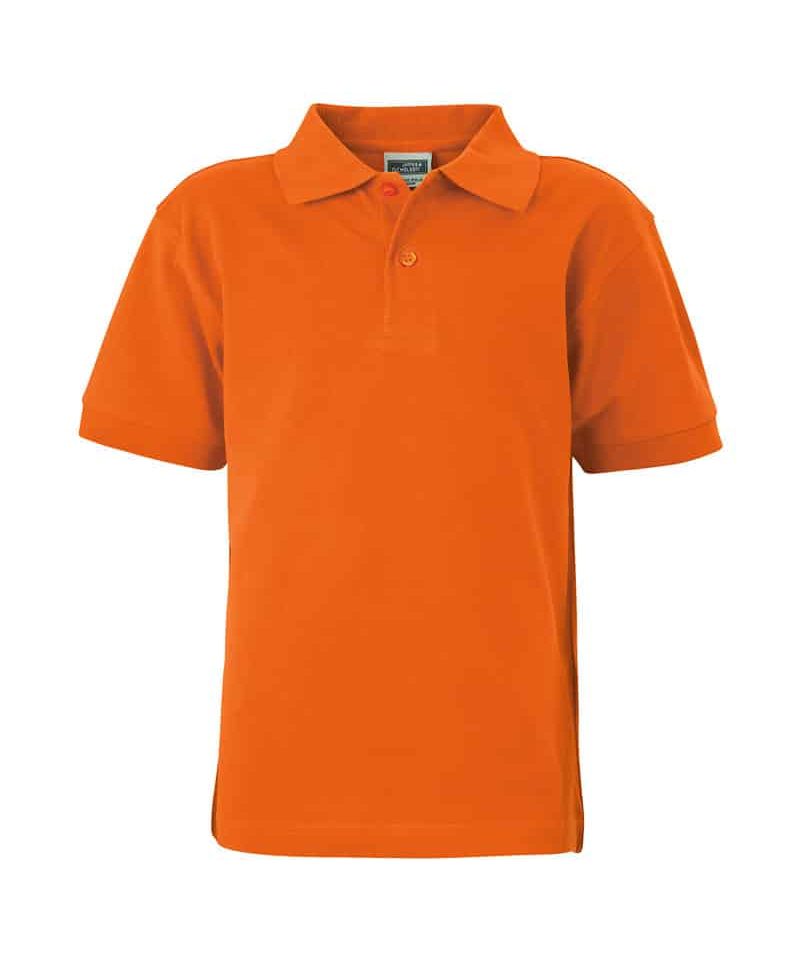 Polo bambino manica corta James Nicholson JN070K 35 Polo-bambino-manica-corta-James-Nicholson-JN070K-arancio