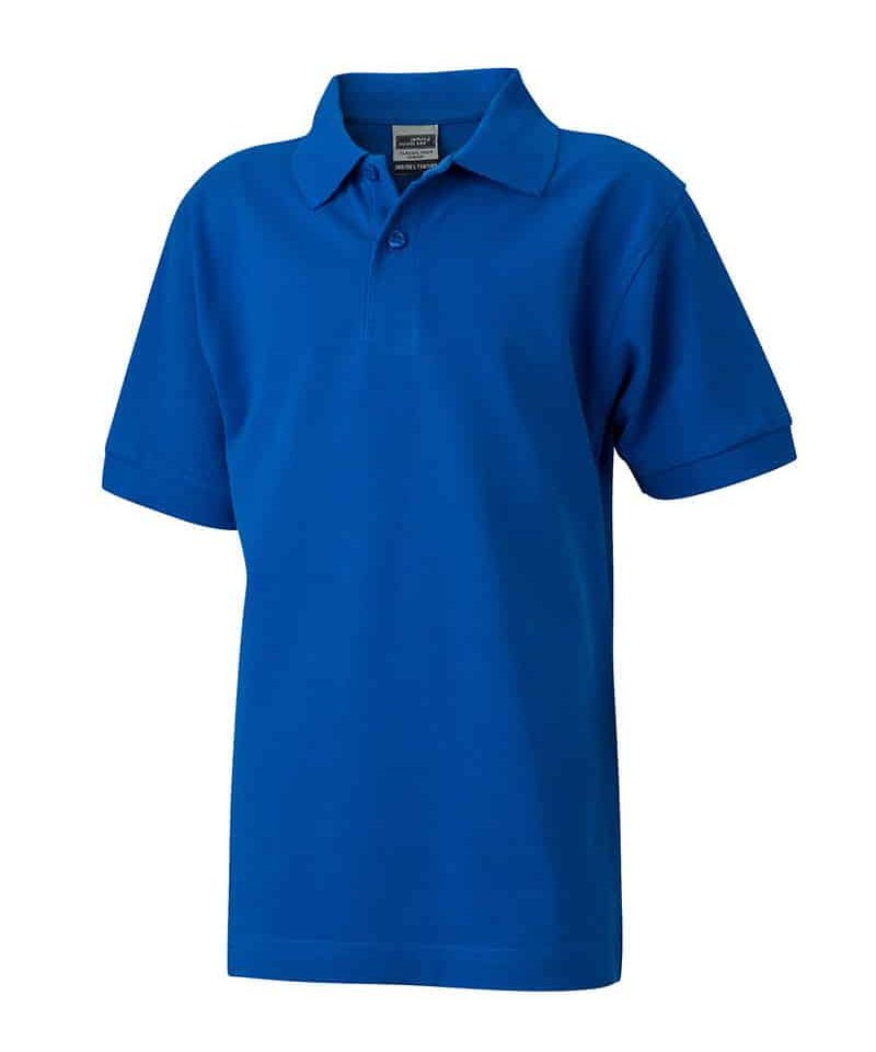 Polo bambino manica corta James Nicholson JN070K 41 Polo-bambino-manica-corta-James-Nicholson-JN070K-blu-royal