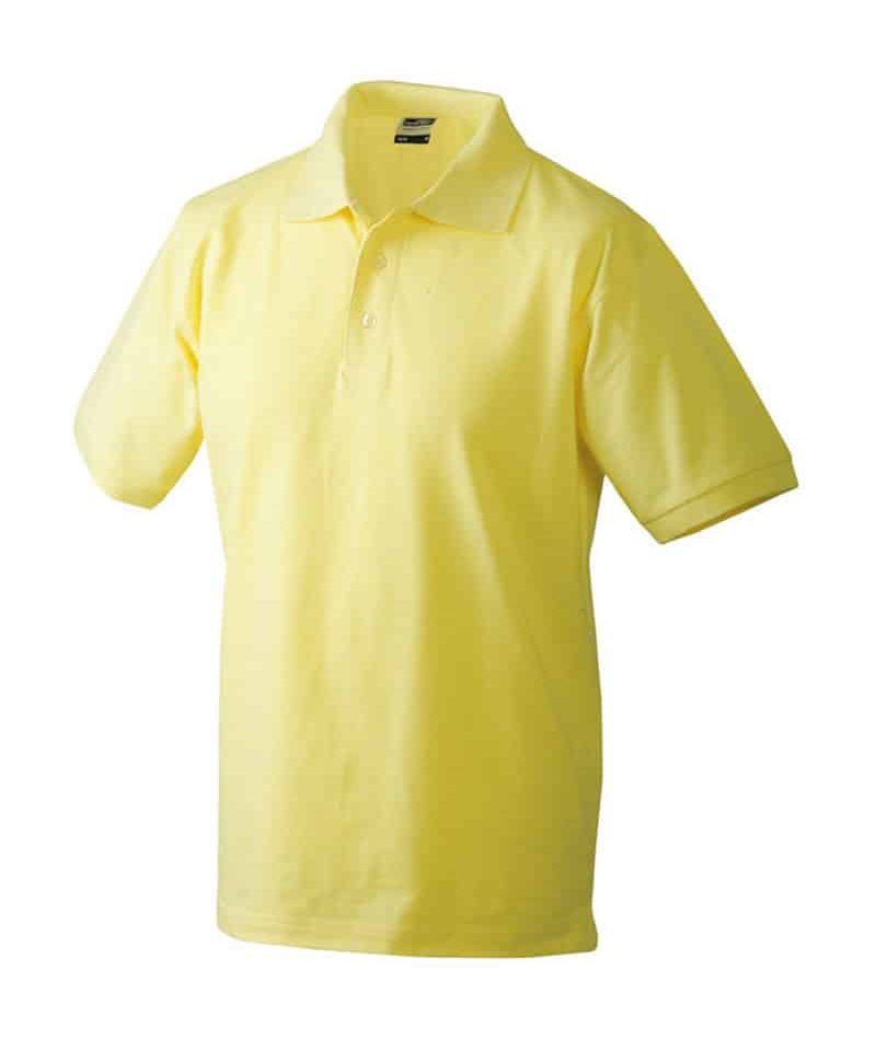 Polo bambino manica corta James Nicholson JN070K 44 Polo-bambino-manica-corta-James-Nicholson-JN070K-giallo-light
