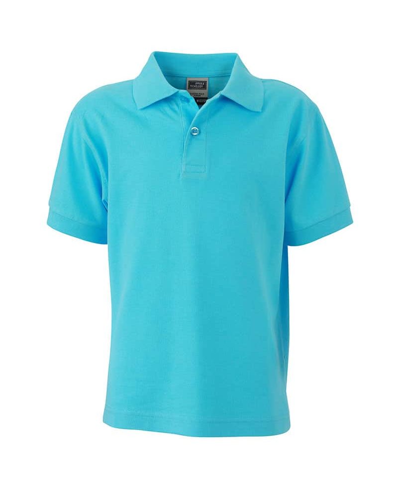 Polo bambino manica corta James Nicholson JN070K 53 Polo-bambino-manica-corta-James-Nicholson-JN070K-pacific-blu