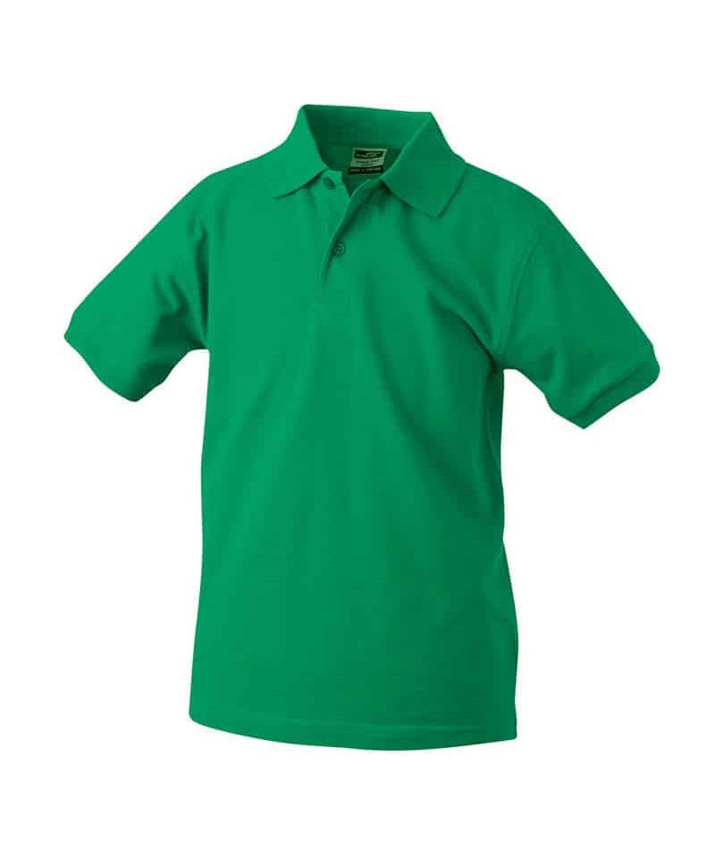 Polo bambino manica corta James Nicholson JN070K 61 Polo-bambino-manica-corta-James-Nicholson-JN070K-verde-irlanda