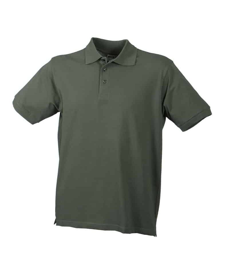 Polo bambino manica corta James Nicholson JN070K 63 Polo-bambino-manica-corta-James-Nicholson-JN070K-verde-oliva