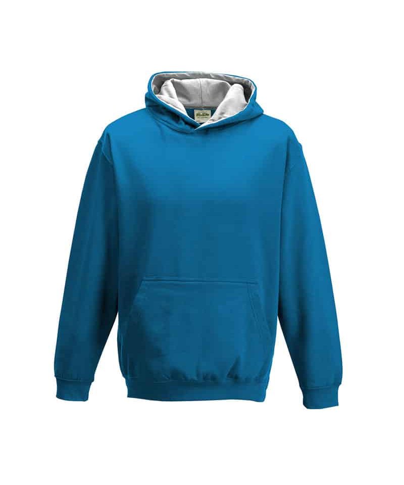 Felpe bambino bicolore Just Hood JH003J 31 felpe-bambino-bicolore-personalizzate-JH003J-azzurro-giallo