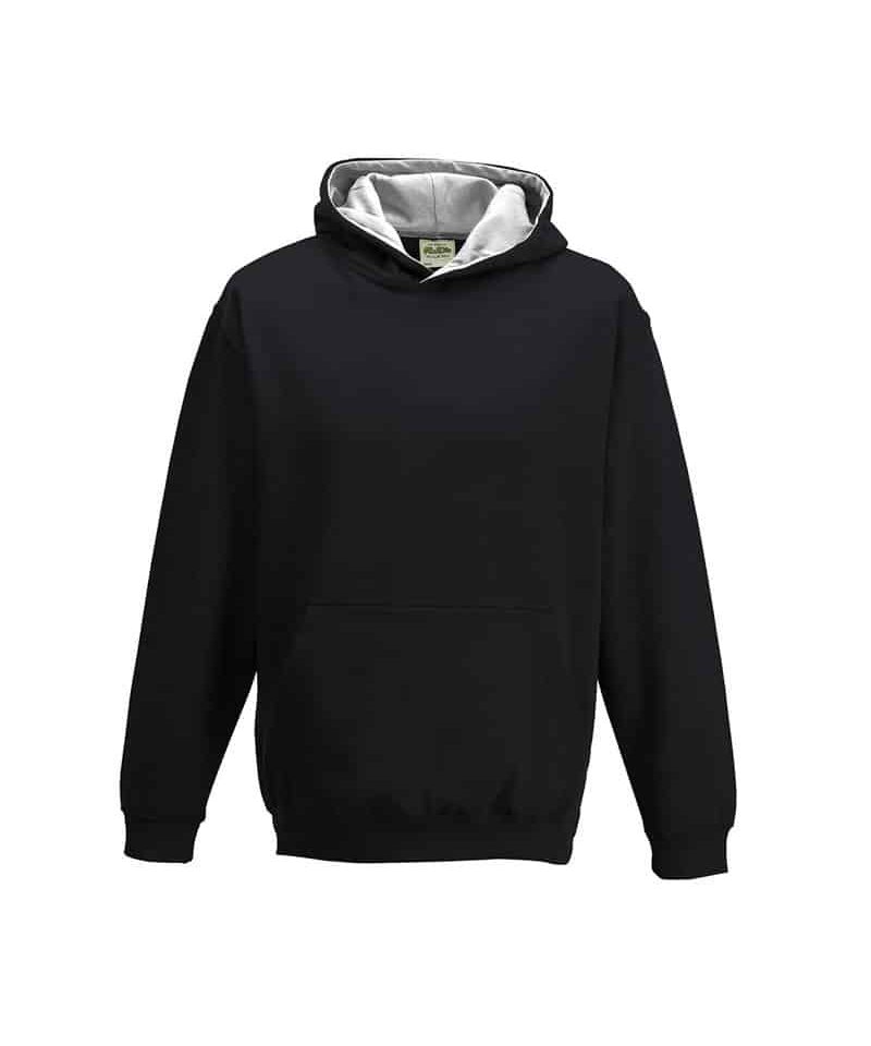 Felpe bambino bicolore Just Hood JH003J 21 felpe-bambino-bicolore-personalizzate-JH003J-blu-grigio