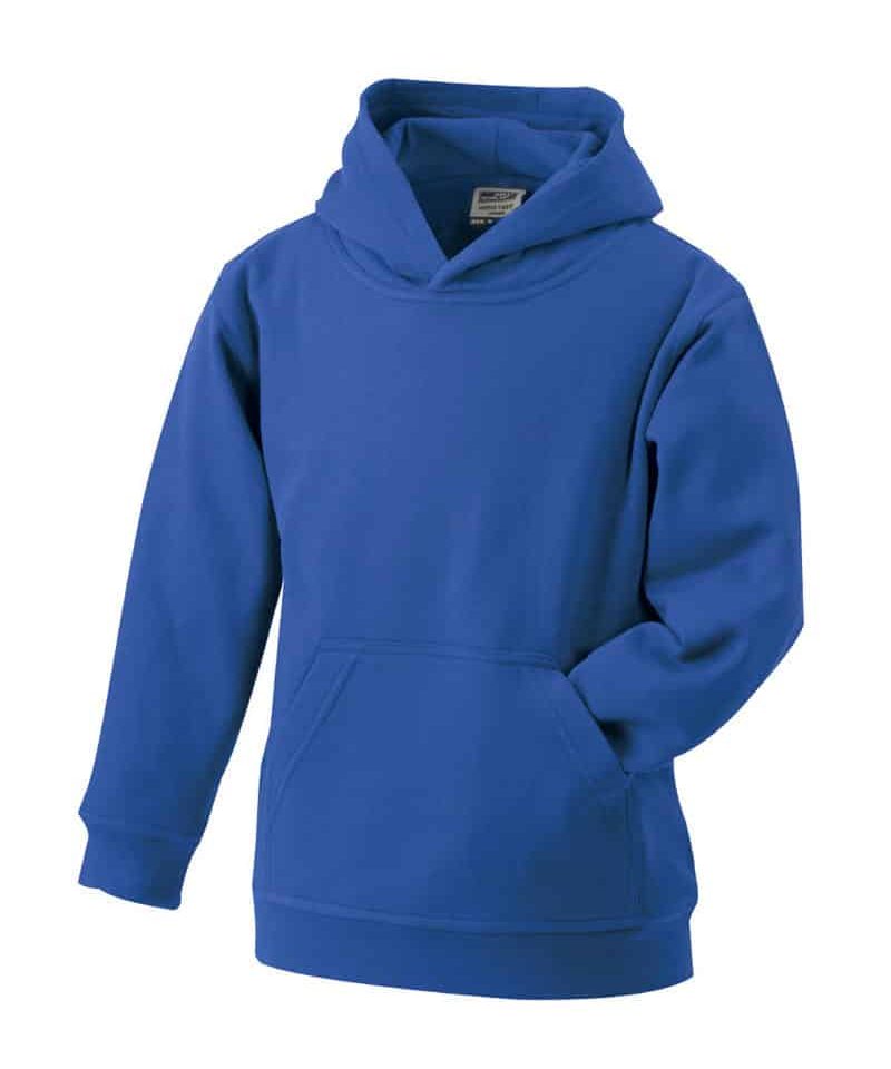 Felpe bambino con cappuccio James Nicholson JN047K 31 felpe-bambino-con-cappuccio-James-and-Nicholson-JN047K-blu-royal