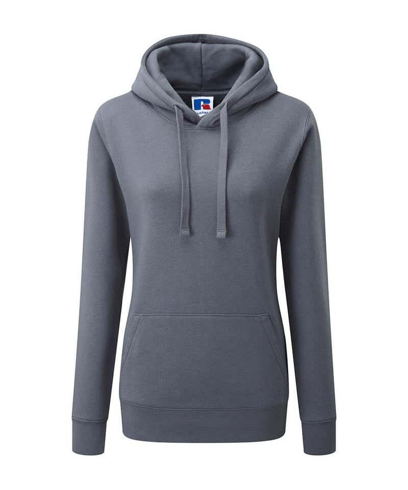Felpe donna con cappuccio e tasca a marsupio Russell JE265F 21 Felpe-donna-con-cappuccio-Jerzees-JE265F-grigio-scuro
