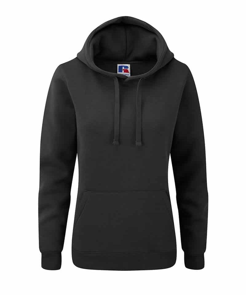 Felpe donna con cappuccio e tasca a marsupio Russell JE265F 18 Felpe-donna-con-cappuccio-Jerzees-JE265F-nero