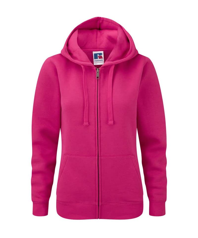 Felpe donna con cappuccio e zip Russell Jerzees JE266F 15 Felpe-donna-con-cappuccio-e-zip-Jerzees-JE266F-fucsia