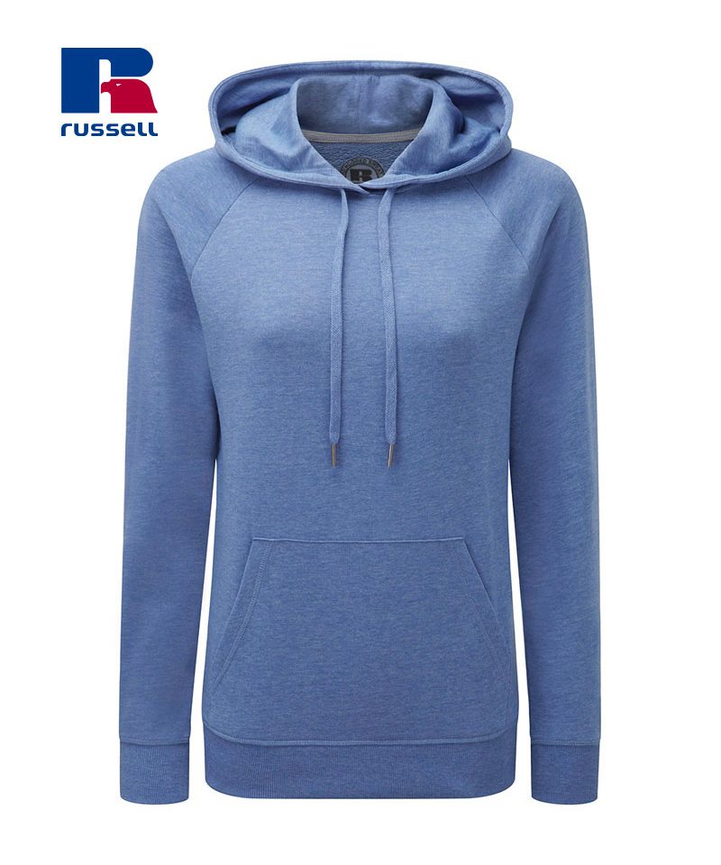 Felpe-donna-con-cappuccio-tessuto-melange-Jerzees-JE281F