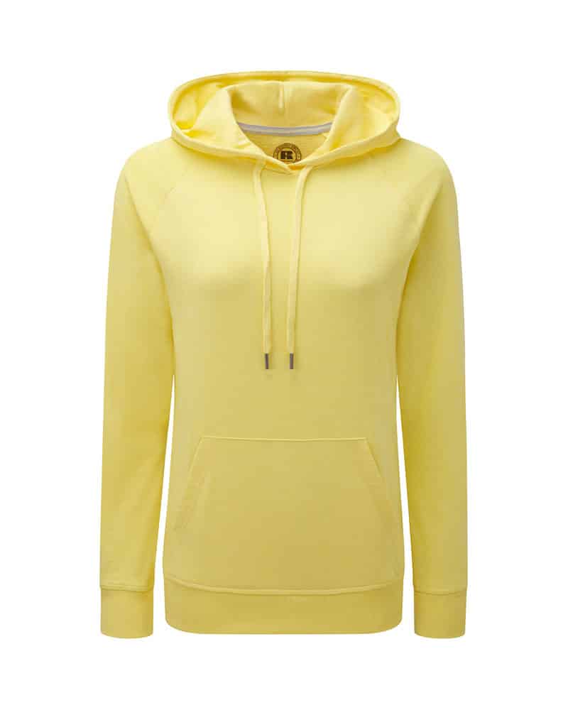 Felpe donna con cappuccio tessuto melange Jerzees JE281F 4 Felpe-donna-con-cappuccio-tessuto-melange-Jerzees-JE281F-giallo