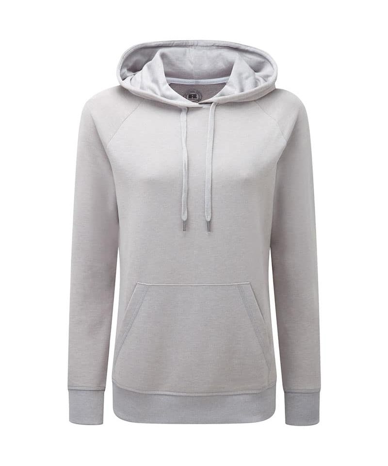 Felpe donna con cappuccio tessuto melange Jerzees JE281F 24 Felpe-donna-con-cappuccio-tessuto-melange-Jerzees-JE281F-grigio-chiaro