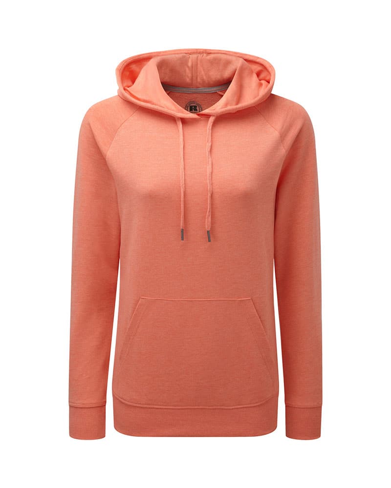 Felpe donna con cappuccio tessuto melange Jerzees JE281F 5 Felpe-donna-con-cappuccio-tessuto-melange-Jerzees-JE281F-rosso-corallo