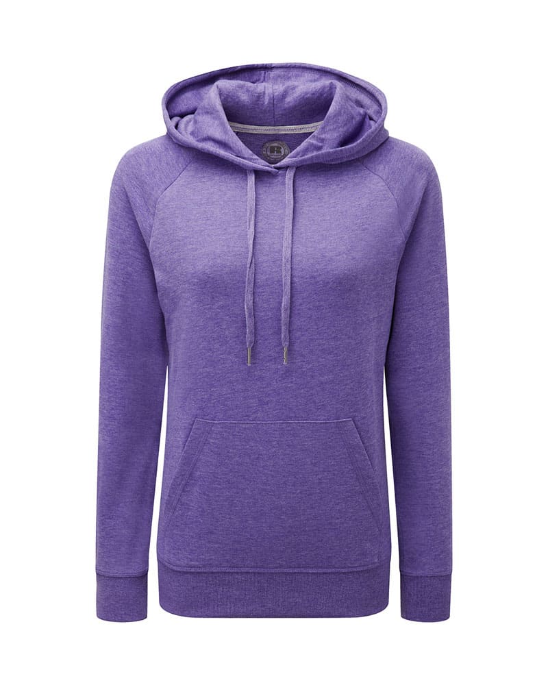 Felpe donna con cappuccio tessuto melange Jerzees JE281F 14 Felpe-donna-con-cappuccio-tessuto-melange-Jerzees-JE281F-viola