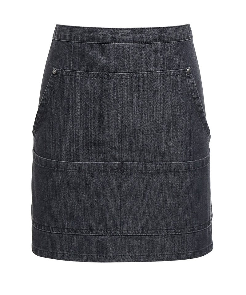 Grembiule-in-jeans-Premier-PR125-nero