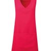 Grembiule tunica donna Premier PR177 2 Grembiule-tunica-donna-Premier-PR177-fucsia
