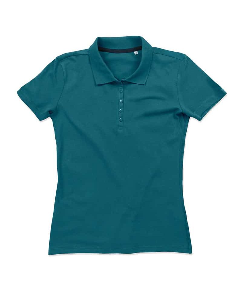 Polo donna manica corta Stedman ST9150 28 Polo-donna-manica-corta-Stedman-ST9150-blu-pacific
