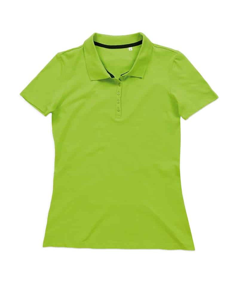 Polo donna manica corta Stedman ST9150 21 Polo-donna-manica-corta-Stedman-ST9150-verde-lime