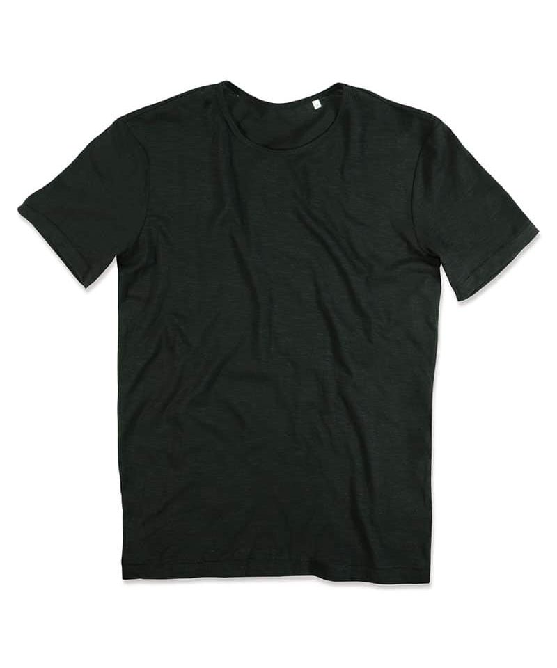 T-shirt uomo girocollo fiammata Stedman ST9400 14 T-shirt-personalizzate-fiammata-manica-corta-Stedman-ST9400-nero