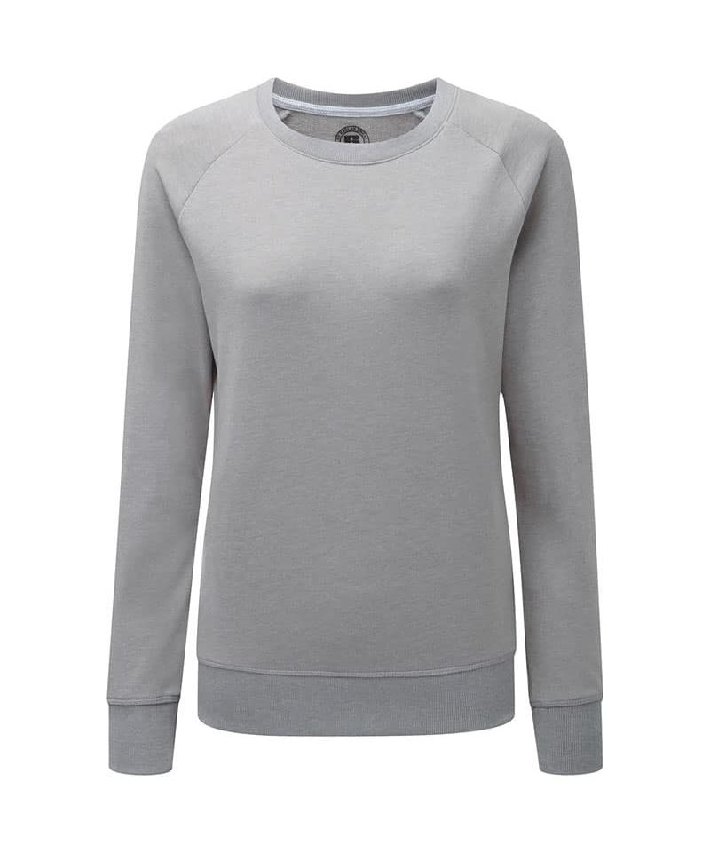 Felpe donna girocollo Jerzees Russell JE280F 23 felpe-personalizzate-donna-girocollo-Jerzees-JE280F-grigio-chiaro