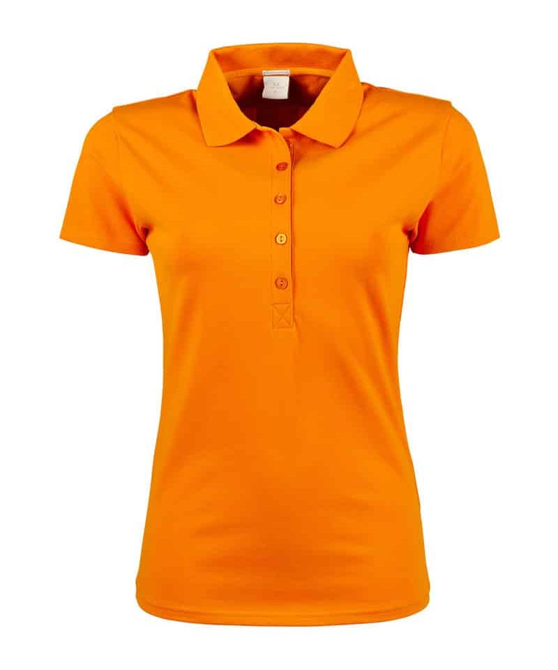 Polo donna elasticizzata stretch TJ145 23 polo-donna-elasticizzata-stretch-TJ145-arancio